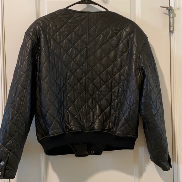 Gently Used Women’s Express Leather Jacket - Picture 5 of 5
